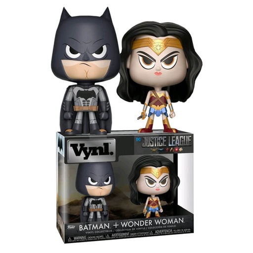 [IC1RNIF01] Justice League Movie Wonder Woman & Batman Vynl.