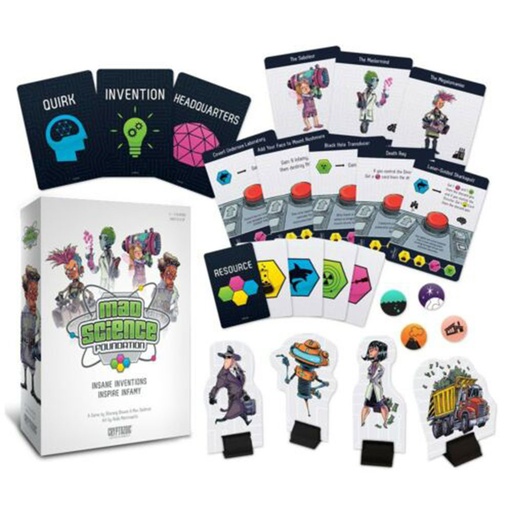 [IC2GYGL01] Mad Science Foundation Board Game