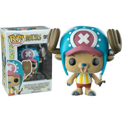 [IC1SPRI01] One Piece Tony Tony Chopper Flocked US Exclusive Pop! Vinyl
