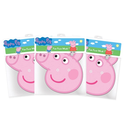 [IC1ZNOQ01] Peppa Pig Cardboard Masks 3 Pk
