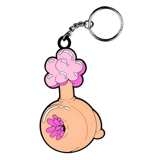 [IC3WKEI01] Rick and Morty Plumbus Keychain