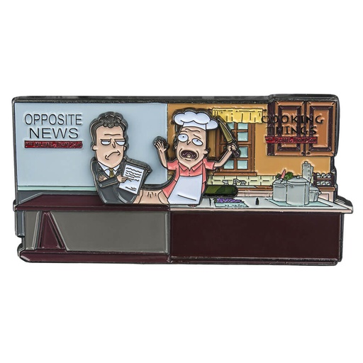 [IC3GJIM01] Rick and Morty Michael & Pichael Sliding Enamel Pin