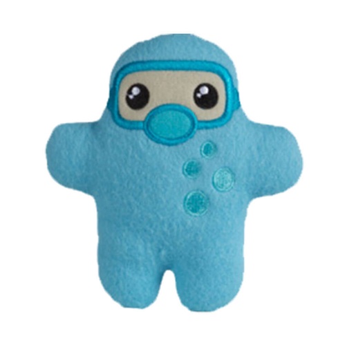 [IC1NDGF01] Shawnimals Pocket Aqua Ninja 4" Plush