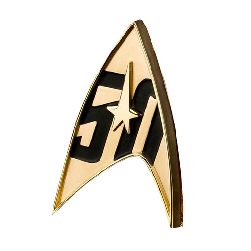 [IC3UZDA01] Star Trek 50th Anniversary Replica Badge