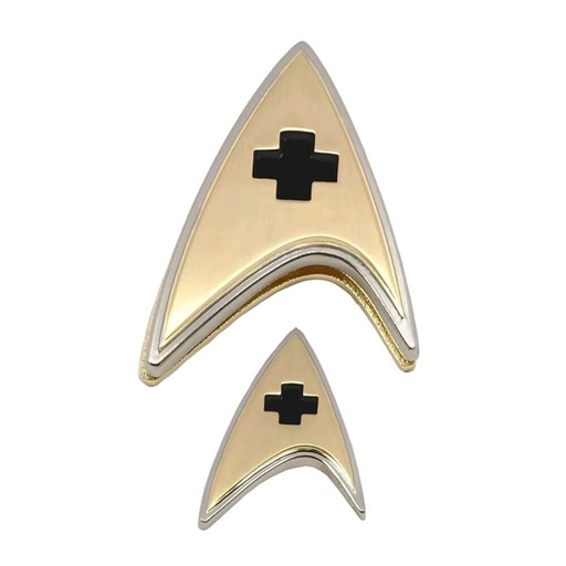 [IC3RQFI01] Star Trek Discovery Enterprise Medical Badge & Pin Set