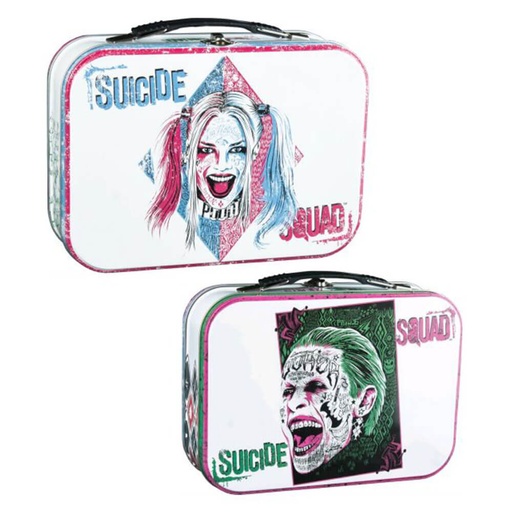 [IC1NCFS01] Suicide Squad Harley and Joker Lunchbox
