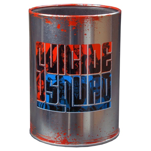 [IC1COIV01] Suicide Squad Logo Metal Can Cooler