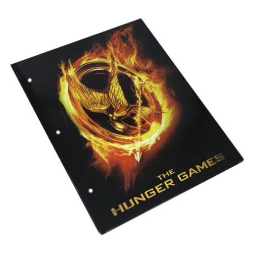 [IC1QGYR01] The Hunger Games Folder Burning Mockingjay Poster
