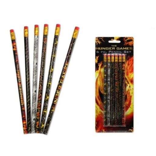[IC1UKEG01] The Hunger Games Pencil Set (Assortment of 6)