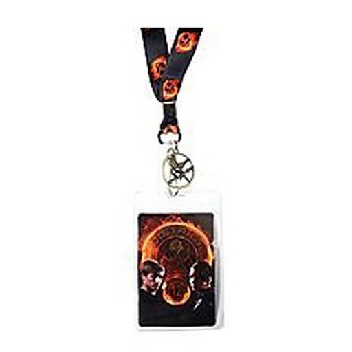 [IC1JRGI01] The Hunger Games Lanyard Katniss & Peeta with Pin