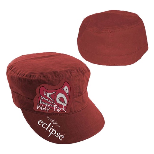 [IC1RPZO01] The Twilight Saga Eclipse Hat Cadet Wolf Pack (Red)
