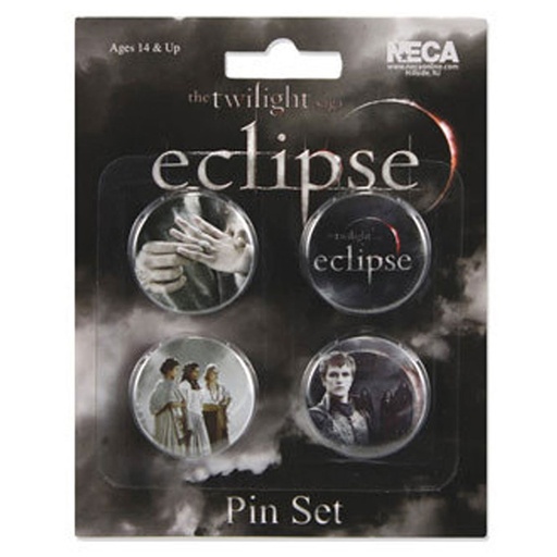 [IC1ERXX01] The Twilight Saga Eclipse Pin Set of 4 Misc Pack