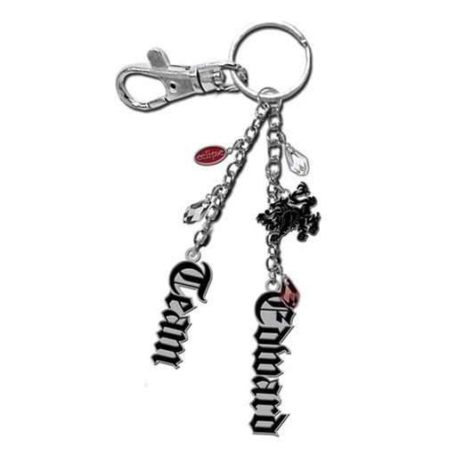 [IC1KCSH01] The Twilight Saga Eclipse Keyring/Bag Clip (Team Edward)