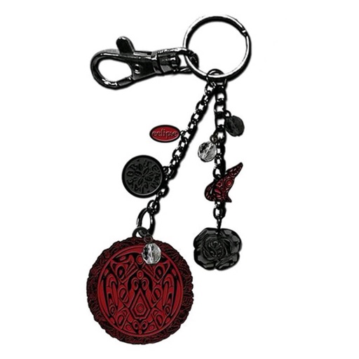 [IC1MKIQ01] The Twilight Saga Eclipse Keyring/Bag Clip Wolf Pack