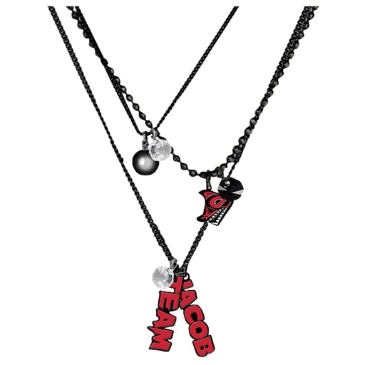 [IC1FJMD01] The Twilight Saga Eclipse Jewellery Necklace Triple Charm TJ