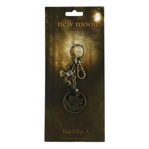 [IC1XWSY01] The Twilight Saga New Moon Keyring BagClip A (Cullen Crest)