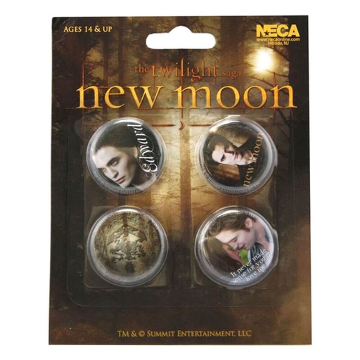 [IC1PMNY01] The Twilight Saga New Moon Pin Set of 4 (Edward)