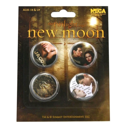 [IC1LJYE01] The Twilight Saga New Moon Pin Set of 4 (Jacob)