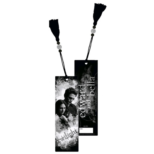 [IC1DUIQ01] Twilight Bookmark (Edward & Bella Distressed)