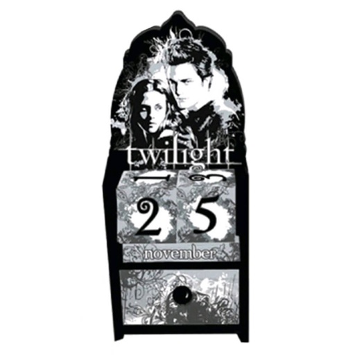 [IC1XXWY01] Twilight Calendar Wooden (Edward & Bella)