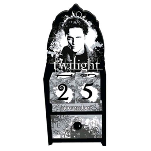 [IC1DQVF01] Twilight Calendar Wooden (Edward Cullen)