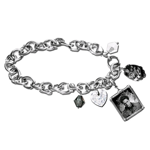 [IC1PZBX01] Twilight Jewellery Charm Bracelet (Edward Cullen)