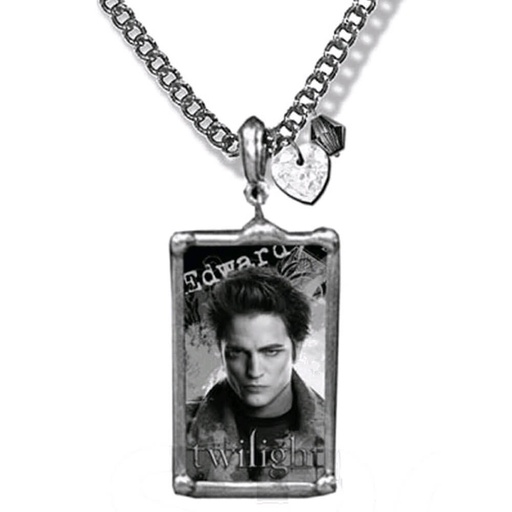 [IC1BUEZ01] Twilight Jewellery Charm Necklace (Edward Cullen)