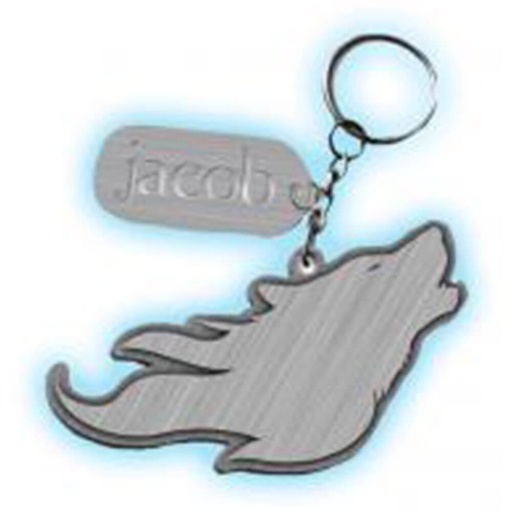 [IC1UAWB01] Twilight Keychain Metal/Bag Clip (Jacob)