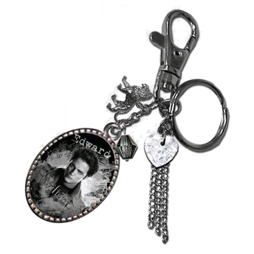 [IC1OMYF01] Twilight Keyring / Bag Clip Charm (Edward)