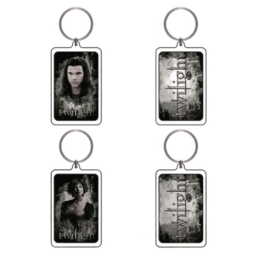 [IC1STJZ01] Twilight Lucite Keychain C&D (Jacob & Alice BTS)