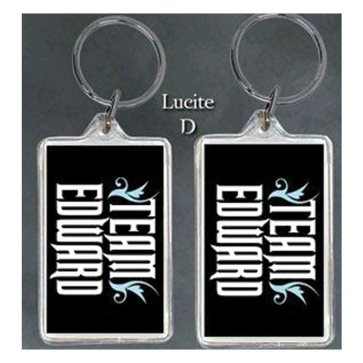 [IC1EKFC01] Twilight Lucite Keychain D (Team Edward)
