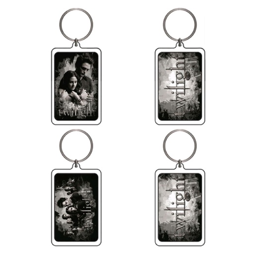 [IC1GVIG01] Twilight Lucite Keychain E&F (Ed & Bella Cast BTS)