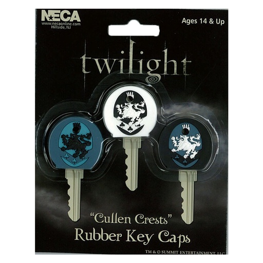 [IC1NTUT01] Twilight Rubber Key Cap Cullen Crest 3 Pk