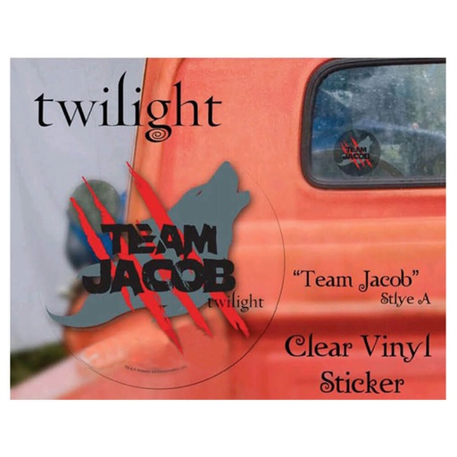 [IC1ZORY01] Twilight Sticker Clear Vinyl (Team Jacob)