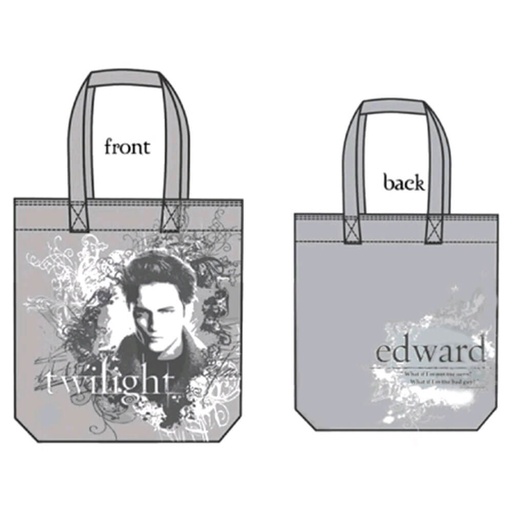 [IC1PGZA01] Twilight Tote Bag Edward Cullen (Vector Grey)