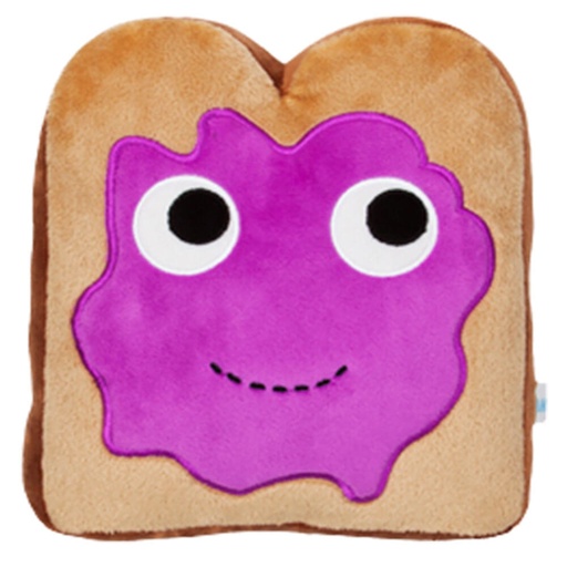 [IC1PINR01] Yummy Breakfast Toast 10" Plush
