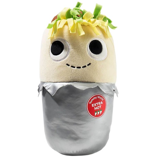 [IC1QWOA01] Yummy World Burt Burrito Medium Plush