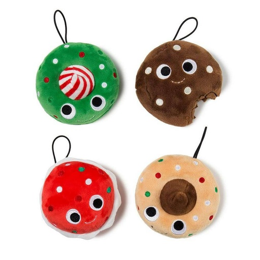 [IC1OAMY01] Yummy World Cookie Squad Holiday 4 Pk Plush