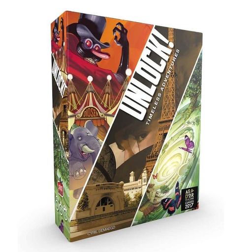 [VR1QLSJ01] Unlock! Timeless Adventures Board Game
