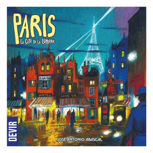 [VR1TEKO01] Paris La Cite de la Lumiere Board Game (City of Light)
