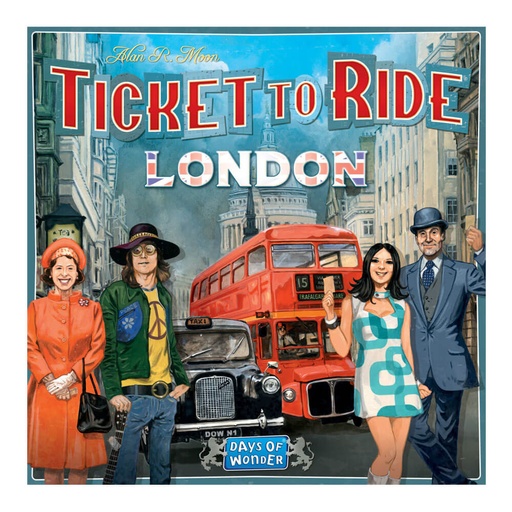 [VR1QRDL01] Ticket To Ride Express London Board Game