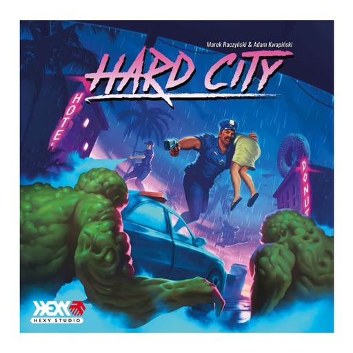 [VR1THIT01] Hard City Board Game