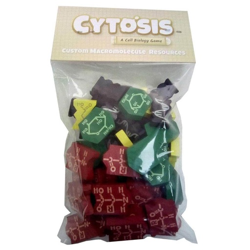 [VR1OKUV01] Cytosis Custom Macromolecule Pieces Board Game