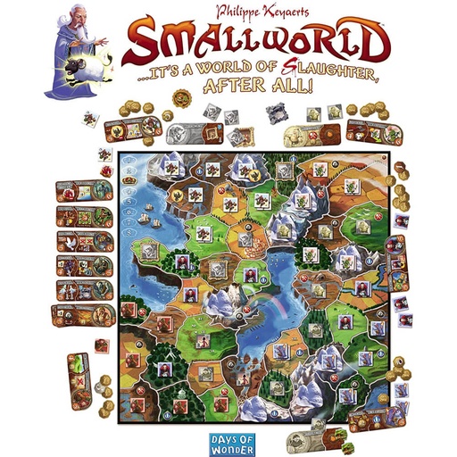 [VR2KHNU01] Small World Civilization Board Game
