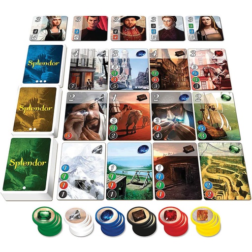 [VR2GXUR01] Splendor Board Game