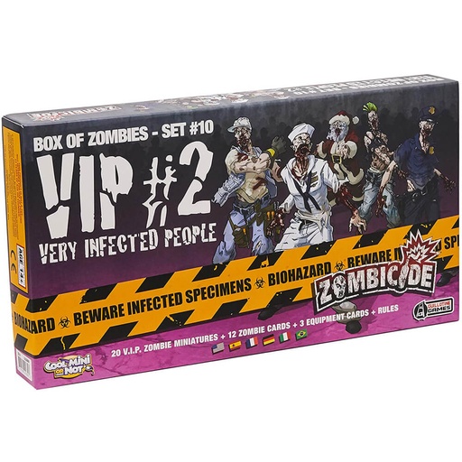 [VR2IYTS01] Zombicide VIP Very Infected People #2 Board Game