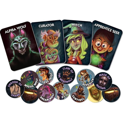 [VR2SWEK01] One Night Ultimate Werewolf Daybreak Board Game