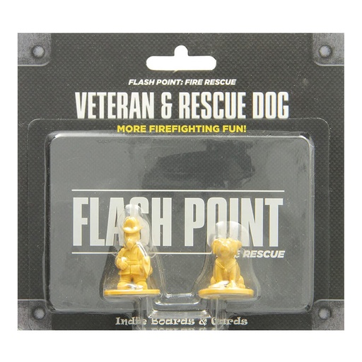 [VR2IWOX01] Flash Point Veteran & Rescue Dog Board Game
