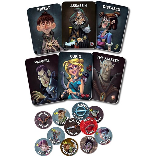 [VR2MCBB01] One Night Ultimate Vampire Board Game