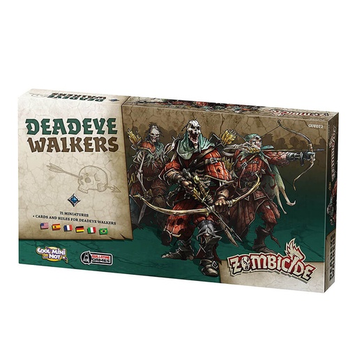 [VR2HCMT01] Zombicide Black Plague Deadeye Walkers Board Game